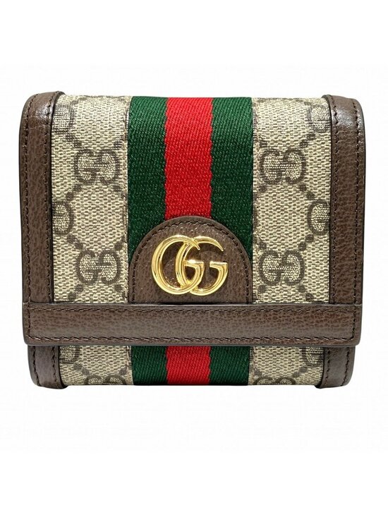 Gucci Handbags - Gucci Office GG Wallet Supreme Bifold Leather